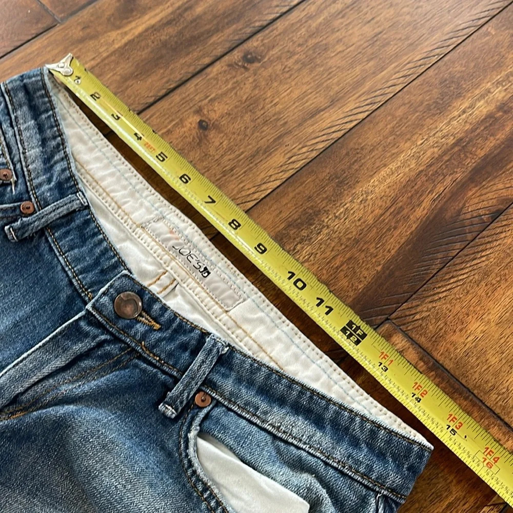 Joe’s Jeans blue cropped jeans capris size 29 low rise - Picture 11 of 15